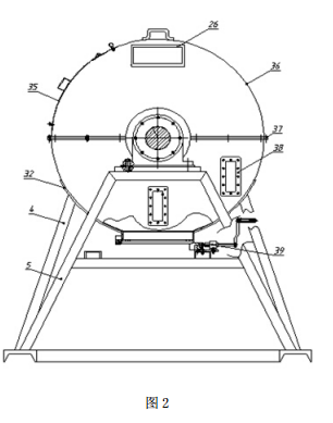 可移動(dòng)式土壤淋洗機(jī)的結(jié)構(gòu)示意圖